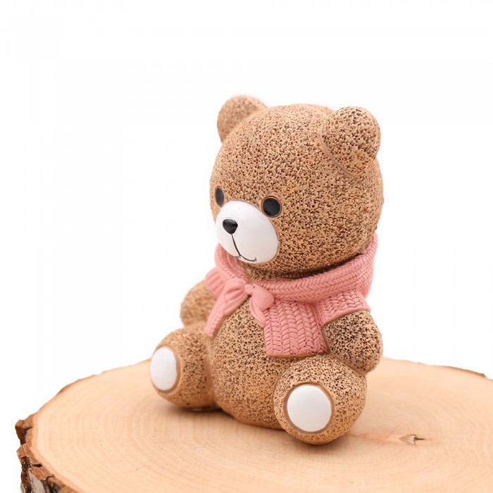 Bomboniera Morbidi Orsetti Bimba Maxi Statuina