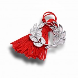 Bomboniere per Laurea Ciondolo Corona d'alloro Satin