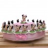 Torta Bomboniere Disney Statuina Minnie Bimba Flower
