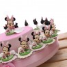 Torta Bomboniere Disney Statuina Minnie Bimba Flower