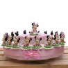 Torta Bomboniere Disney Statuina Minnie Bimba Flower