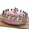Torta Bomboniere Disney Statuina Minnie Bimba Flower