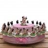 Torta Bomboniere Disney Statuina Minnie Bimba Flower