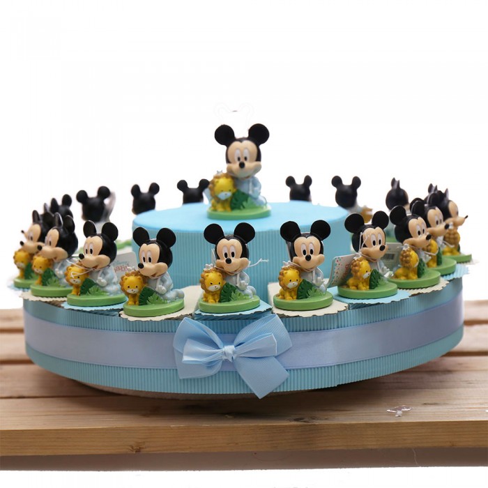 Torta Bomboniere Disney Statuina Topolino Bimbo Savana