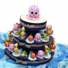 Torta Bomboniere tema mare Statuine Abitanti Dell’oceano