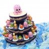 Torta Bomboniere tema mare Statuine Abitanti Dell’oceano