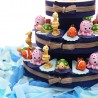 Torta Bomboniere tema mare Statuine Abitanti Dell’oceano
