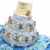 Magneti Orsetti Marinai su Torta Con Bomboniere su Sacchetti