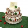 Torta Sacchetti Good Luck Magneti Portafortuna Ferro di Cavallo, Corno e Quadrifoglio