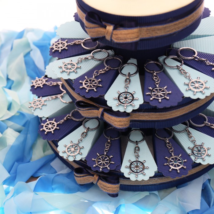 Torta Bomboniere Comunione e Compleanno Timone Silver tema Mare
