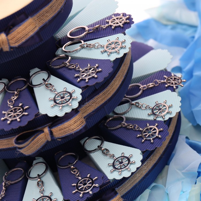 Torta Bomboniere Comunione e Compleanno Timone Silver tema Mare