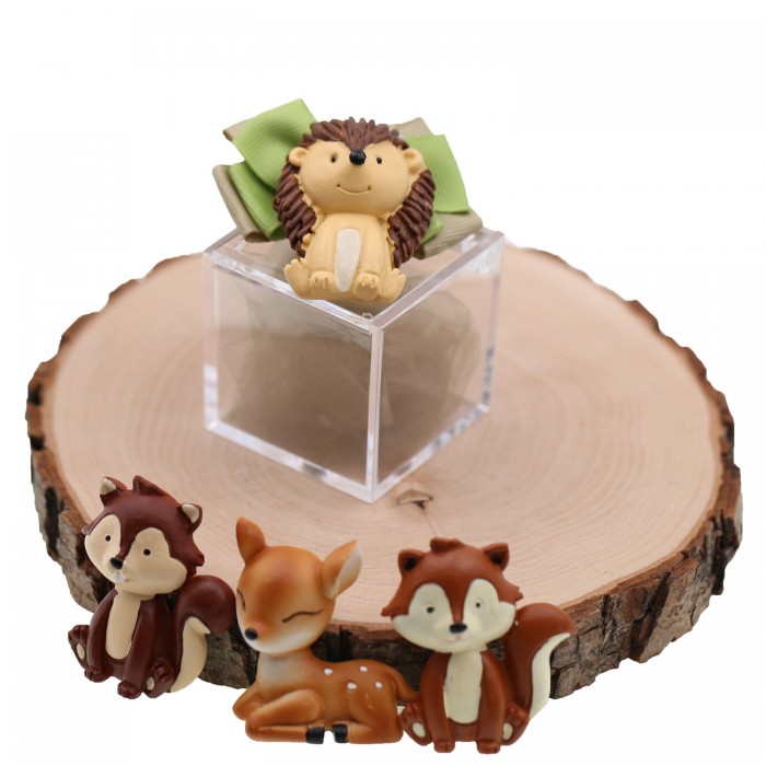 Bomboniere Confezionate Magneti Animali Della Foresta