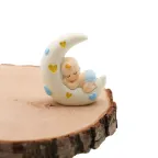 Bomboniera Bimbo Dormiglione sulla Luna Fai da te