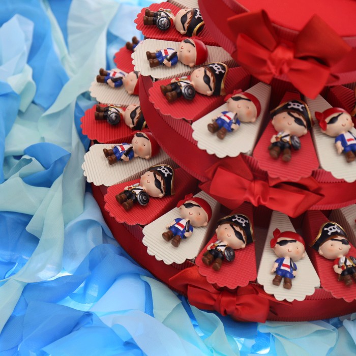 Calamita Pirati all'arrembaggio Bomboniere Compleanno Fai da Te