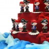 Pirati all'arrembaggio Torta bomboniere Compleanno Statuine