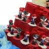 Pirati all'arrembaggio Torta bomboniere Compleanno Statuine
