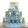 Torta Bomboniere Cavaliere Baby con corona