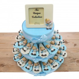 Cavaliere Baby con corona Torta Bomboniere calamita
