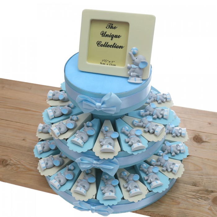Torta Bomboniera  Nascita Elefantino Effye Magnete Bimbo