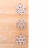 Fiocchi di Neve decorazioni di Natale o simpatici sottobicchieri invernali