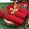 Mix Portatovaglioli Segnaposti per l'Allestimento della tavola di Natale
