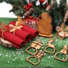 Mix Portatovaglioli Segnaposti per l'Allestimento della tavola di Natale