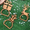 Mix Portatovaglioli Segnaposti per l'Allestimento della tavola di Natale