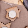 Candele Decorative Natale Santa's House