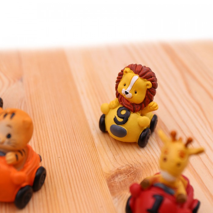 Baby Savana Go Kart Animaletti Statuine