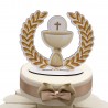 Centrale Calice Prima Comunione Cake Topper in Omaggio