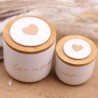 Candele Love Inside Con Coperchio In Legno in Scatola Da Cerimonia