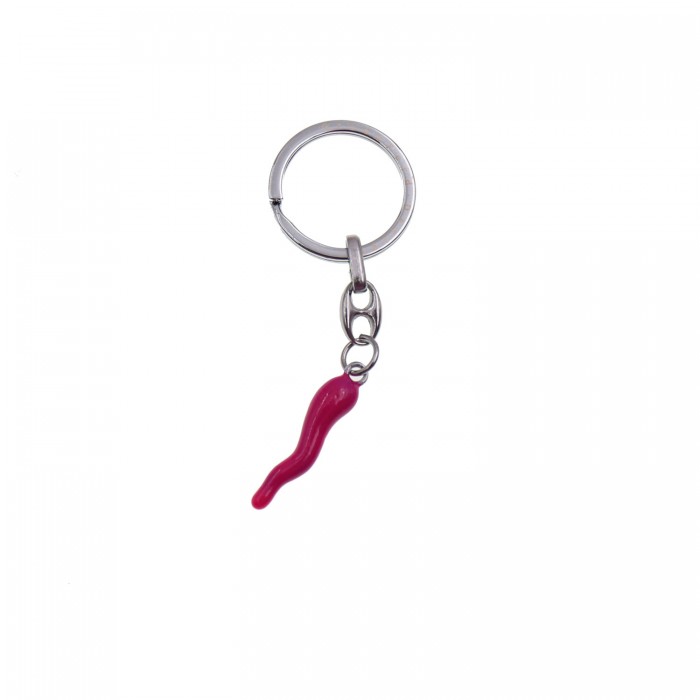 Bomboniera 18 anni Portachiavi Ciondolo Cornetti napoletani multicolor