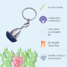 Bomboniera Per Ragazzo Barchetta e Vela Silver e Blu