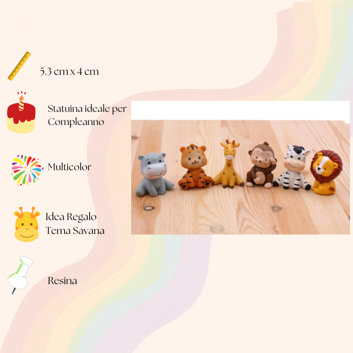 Baby Savana Dream Animaletti Statuine