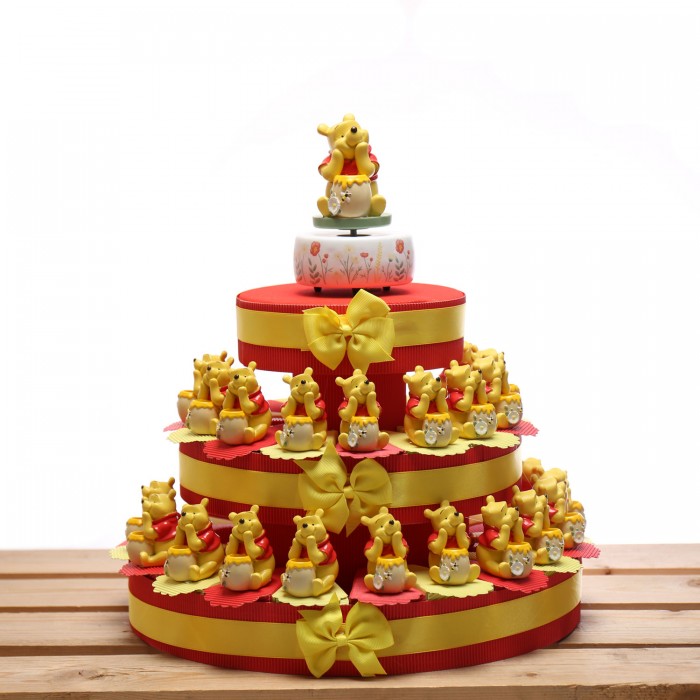 Statuina Disney Winnie The Pooh Torta Bomboniera