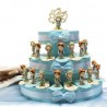 Statuine Bimbi Indiani su Torta ideale per Compleanno e Comunione