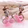 Confezione su Plexiglass e Vasetto Statuine Bimbe indiane Mix