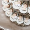 Dolci Angeli Con Aureola Torta Magnete Statuine Mix Bimbo e Bimba