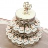 Dolci Angeli Con Aureola Torta Magnete Statuine Mix Bimbo e Bimba