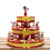 Torta Bomboniera Baby Animaletti del Circo Mix Statuine