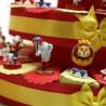 Torta Bomboniera Baby Animaletti del Circo Mix Statuine