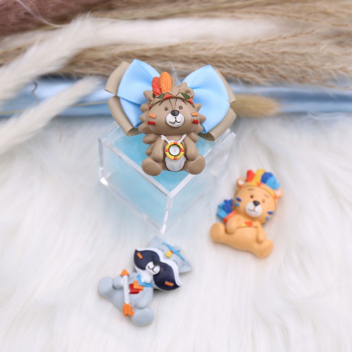 Plexiglass con Animaletti Indiani Magneti