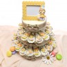 Torta Bomboniera Baby Biscottini Magnete