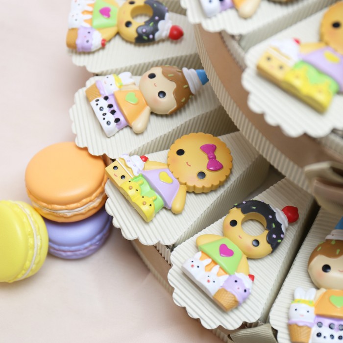 Torta Bomboniera Baby Biscottini Magnete