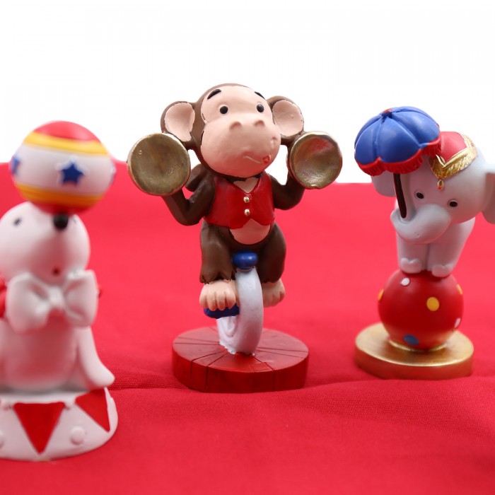 Baby Animaletti del Circo Mix Statuine Fai da Te
