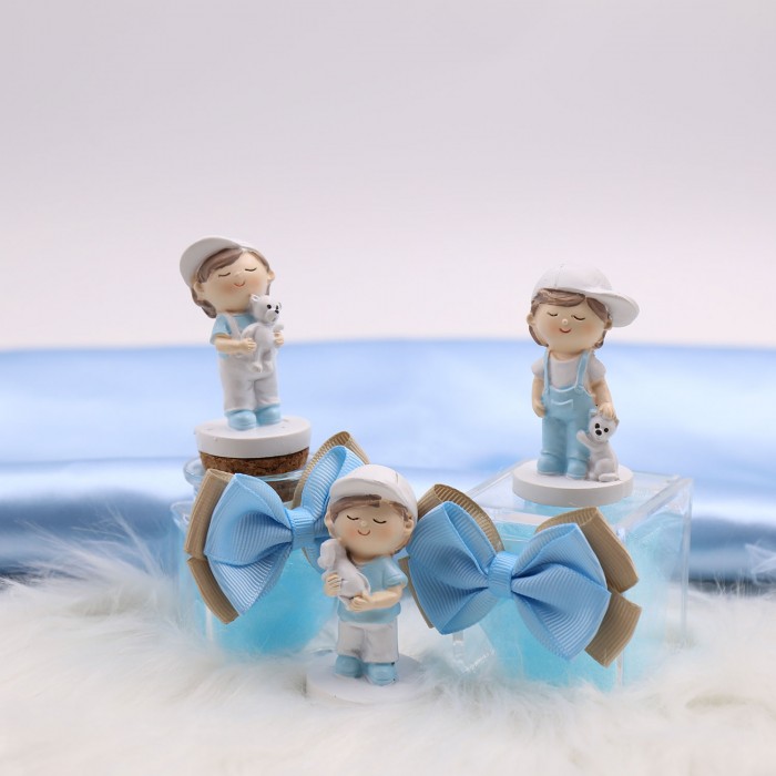 Bomboniera Confezionata Bimbi Con Orsacchiotto Mix