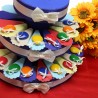 Torta Bomboniera Magneti Palloncino Rainbow