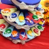 Torta Bomboniera Magneti Palloncino Rainbow