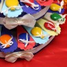 Torta Bomboniera Magneti Palloncino Rainbow