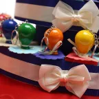 Torta Bomboniera Portachiave Palloncino Rainbow Idea Compleanno